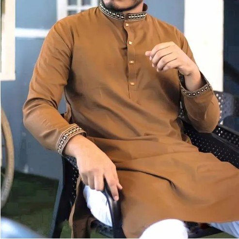 Premium Soft Cotton. Exclusive New Panjabi Design.Stylish and Trendy Panjabi for Men.