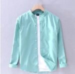 New Stylish & Smart Looking Trendy Cotton Oxford Long Sleeve Casual Shirt For Men By CHANDNIS WORLD - Image 2