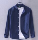 New Stylish & Smart Looking Trendy Cotton Oxford Long Sleeve Casual Shirt For Men By CHANDNIS WORLD